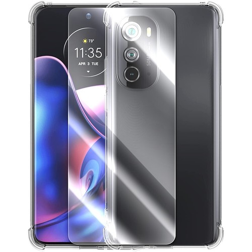 Transparent Screen Protector Silicone Case for Motorola Edge (2022) XT2205-1 USA - 第 1/1 張圖片