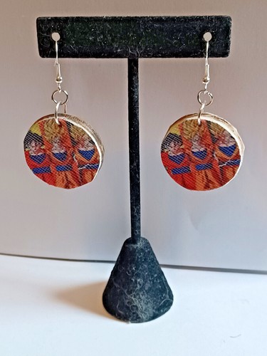 DBZ MDF silver wire earrings - Picture 12 of 24
