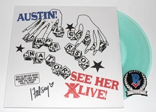 HALSEY Signed Limited AUSTIN TEXAS Great Impersonator TEAL 2LP VINYL BECKETT COA