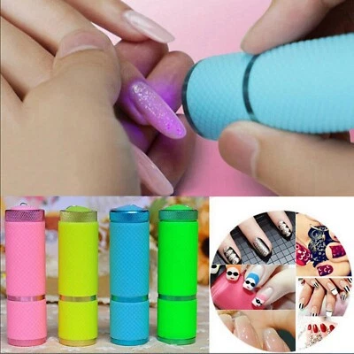 Mini UV - Manucure et Pédicure Sèche Vernis à Ongles - 9 LED - Couleur Aléatoir - Photo 1/4
