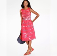 Talbots Smooth Sailing Cute Summer Dress