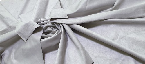 HEAVY JACKET GRADE FAUX SUEDE LEATHER LIKE FABRIC CLOTH CAR UPHOLSTERY SOFA 60"W - Picture 434 of 552