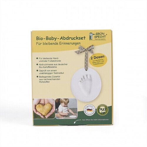 Grünspecht Bio-Baby-Abdruckmasse, 2 x 150g-Dose - Bild 1 von 1