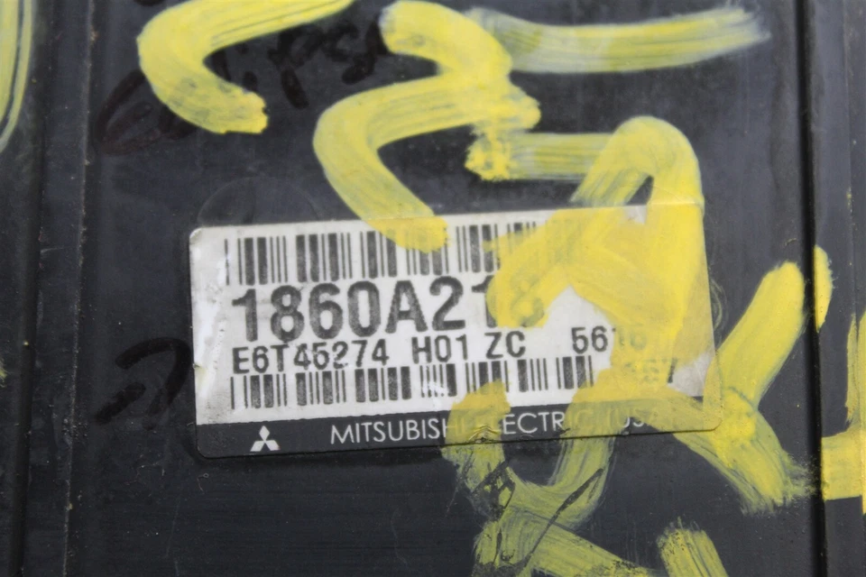 Unidad de control del motor AT 1860A218 Mitsubishi Eclipse 2006 módulo ECU 143 16C2 B28 Foto 3 de 4
