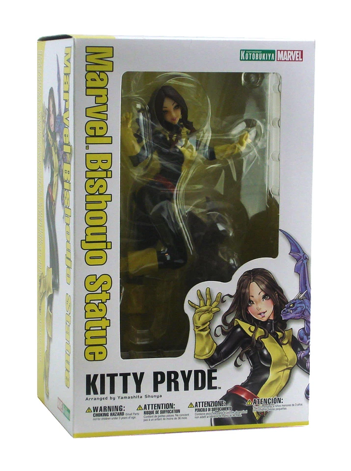 Kotobukiya Bishoujo Kitty Pryde Statue 1/7 Scale Marvel Comics X-Men New In Box - Image 3 of 4