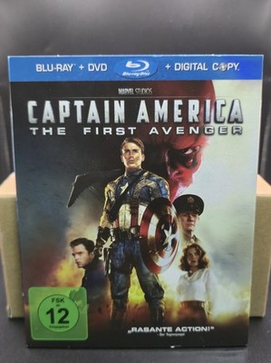 Captain America: The First Avenger - Blu-ray + DVD - Marvel Action - Chris Evans