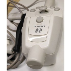 SEGA Dreamcast Get Bass Fishing Game + Fishing Controller Rod Set Game