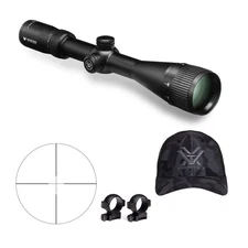 Vortex Crossfire II 4-16x50 AO Riflescope 30mm Rings 2 Piece Set Hat