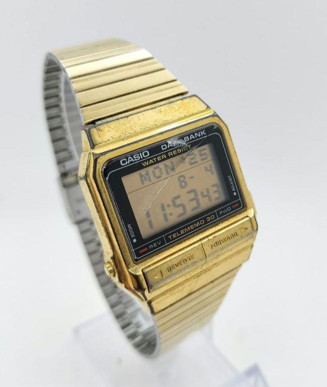 Vintage Casio Digital Data Bank Telememo 30 DB-310 Men's
