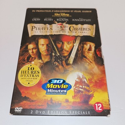 Pirates Des Caraibes Dvd La Malediction Du Black Pearl French English 2 Dvd Ed
