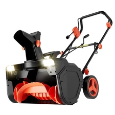 23-Inch Corded Snow Blower, Electric Snow Blower with 15 Amp/3500RPM Motor, W...