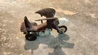 1971 Vintage Hot Wheels RRRumbler "BOLD EAGLE" Motorcycle  Redline Era   Nice!
