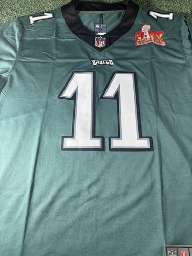 Camiseta Nike Philadelphia Eagles AJ Marrón Talla XL Verde Super Bowl LIX 59 NFL NUEVA CON ETIQUETAS - Imagen 3 de 11