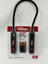 Hyper Tough 160-Lumen FLEXIBLE WORK LIGHT Neck Hands-Free Use 3-Modes High Low M