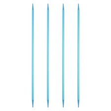 4Pcs 3.5mm Aluminum Double Pointed Knitting Needle 7.87 Inches Length Sky Blue