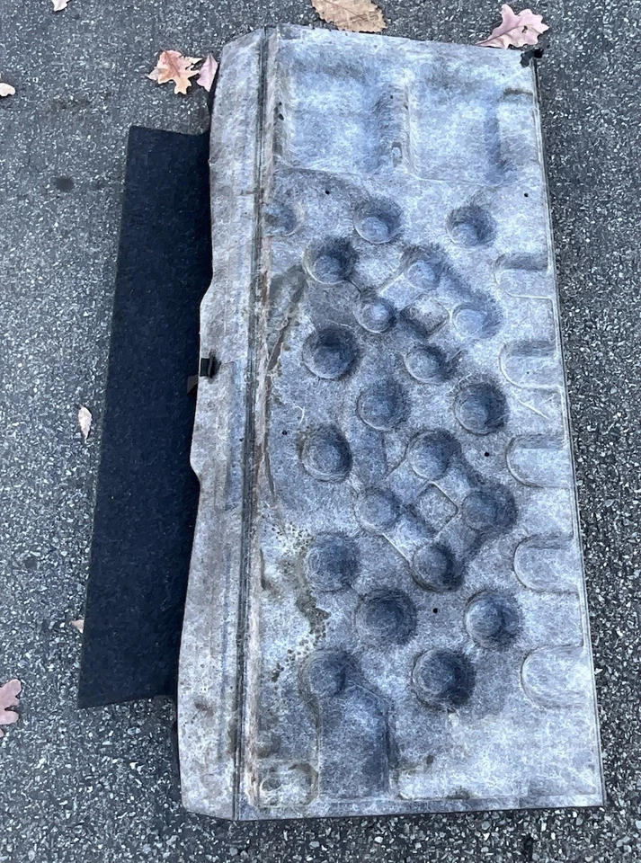 Painel de carga tampa de piso pneu sobressalente tronco Dodge Challenger 2008-2014 fabricante de equipamento original - Imagem 4 de 4