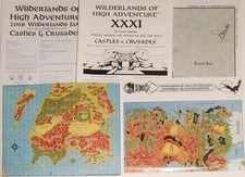 High Adventure Judges Guild rare Lot, 2007-2008.