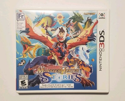Monster Hunter Stories 3D (Nintendo 3DS, 2017) Complete! (CIB)