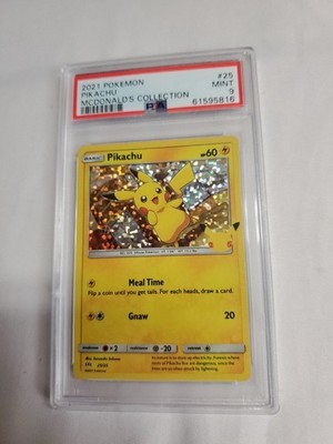 Pokemon Mcdonalds 2021 Pikachu Holo Promo Card *MINT PSA 9* 16 | eBay Pokemon Mcdonalds 2021 Pikachu Holo Promo Card *MINT PSA 9* 16 | eBay