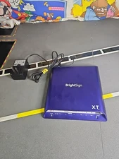 BrightSign XT244 4K Ultra HD Signage Media Player XT4 W/ Card & AC Power Supply
