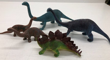 Lot of Vintage Plastic Dinosaurs-Imperial  Unmarked