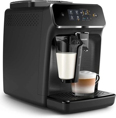 Philips Kaffeevollautomat 2200 Series, 3 Kaffeespezialitäten LatteGo (EP2230/10)