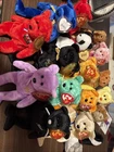 Bundle of 18 Vintage Ty Beanie Babies Bears with Tags Very Good Condition