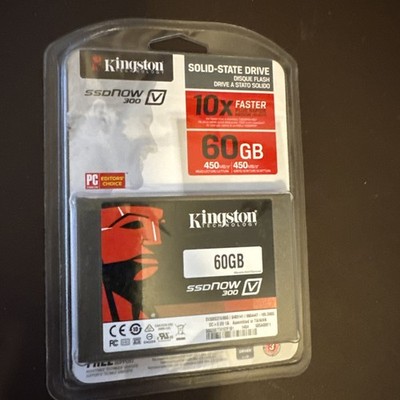 Kingston SSDNow V300 60GB MLC NAND 2.5'' SATA III Internal Solid State Drive SSD