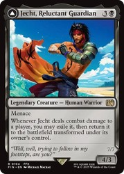 Jecht, Reluctant Guardian #104 Foil Final Fantasy MTG