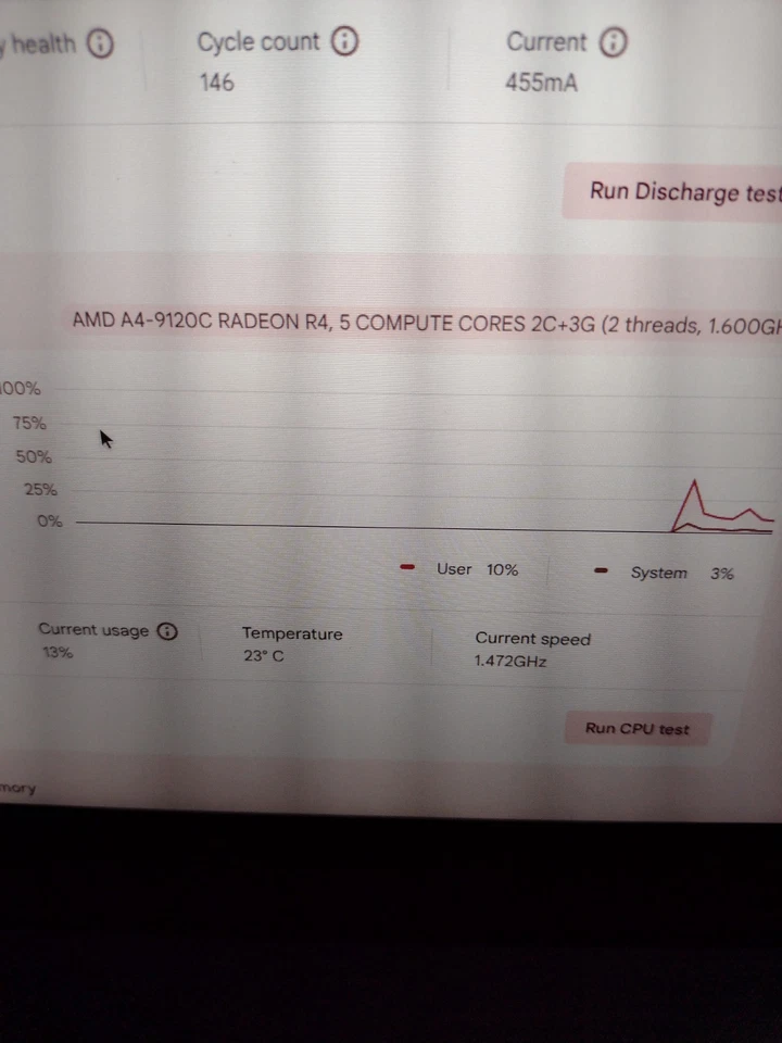 Lenovo 14e Chromebook AMD A4-4120 4 GB RAM 32GB EMMC TOUCHSCREEN RUNS WELL CLEAN - Image 4 of 4