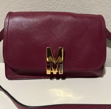 Borsa MOSCHINO in pelle con chiusura a M