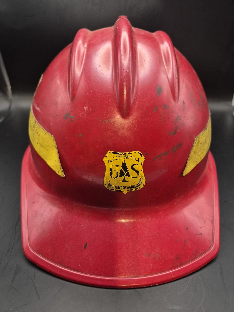 Vtg E D Bullard Hard Boiled Hard Hat Aluminum Full Brim Metal Safety Helmet