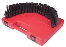 Sunex 38 Dr. 42pc Master Impact Socket Set Sun3342 Sunex 38 Dr. 42pc Master Impact Socket Set Sun3342