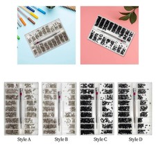 18 types d'outils à main à micro-vis métriques M1.2 M1.4 M2 pour lunettes de