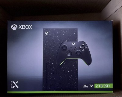  Microsoft Xbox Series X Konsole   2 TB Galaxy Black Special Edition NEU & OVP
