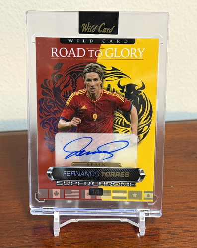 2026 Wild Card Road to Glory Superchrome Fernando Torres Spain Auto 1/1