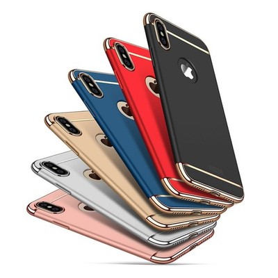 Handy Hülle Slim Schutz Case Tasche Bumper Etuis Cover Chrom Optik Schale Rahmen