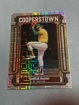 2023 Donruss - Catfish Hunter #CT5 Cooperstown Vector Insert