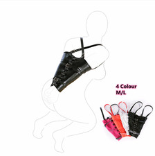 M/L Size Adjustable PU Leather Arm Binder Laceup Glove Armbinder Couples