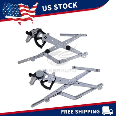 #ad 2Pcs Front Door Window Regulator Power Fit Isuzu NPR NPR HD NQR 07 15 NRR 05 15 $174.99
