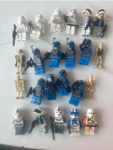 Huge rare lego vintage minifigure starwars lot