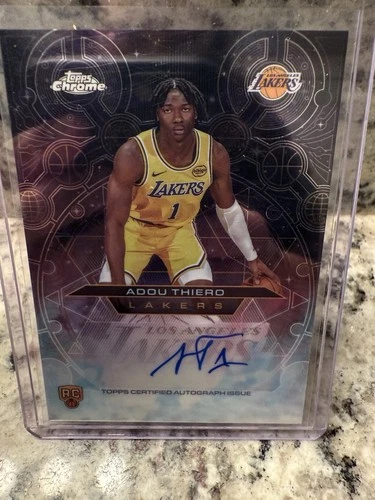 2025 Topps Chrome Adou Thiero Base (RAW)