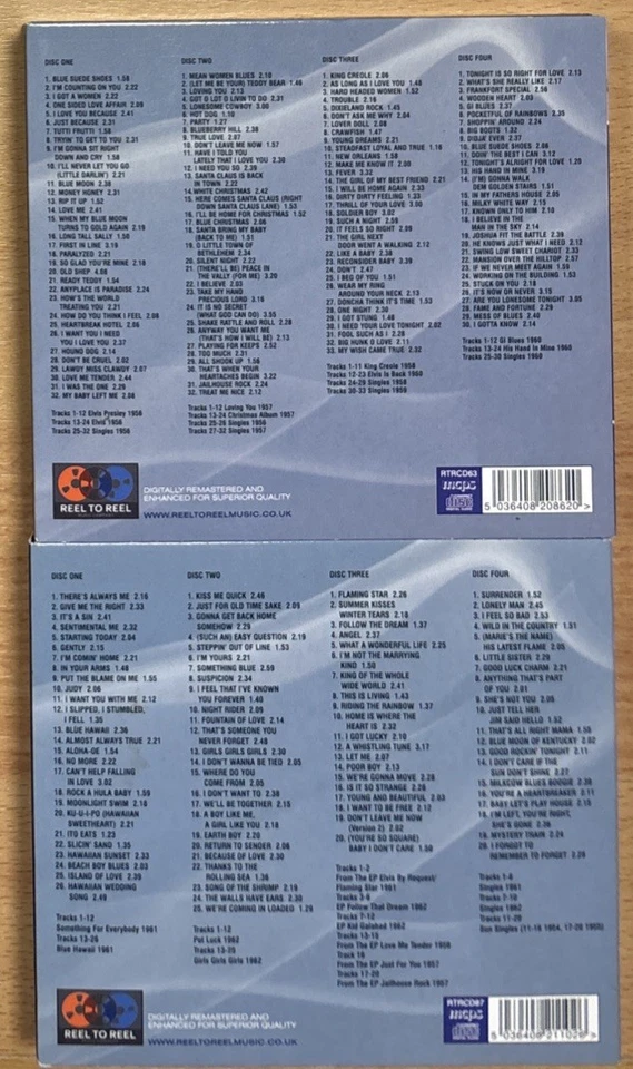 ELVIS PRESLEY - Volume 1 & 2 - 12 CLASSIC ALBUMS auf 8 CDs - 2x Limited CD Box - Bild 2 von 2