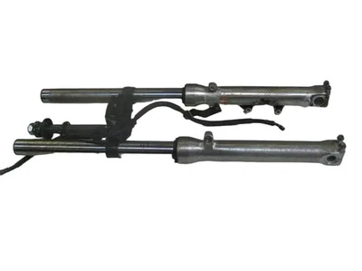 6. HONDA NTV 650 RC33 REVERE GABEL KOMPLETT STANDROHRE MIT TAUCHROHRE FORK 41 mm - Bild 1 von 4