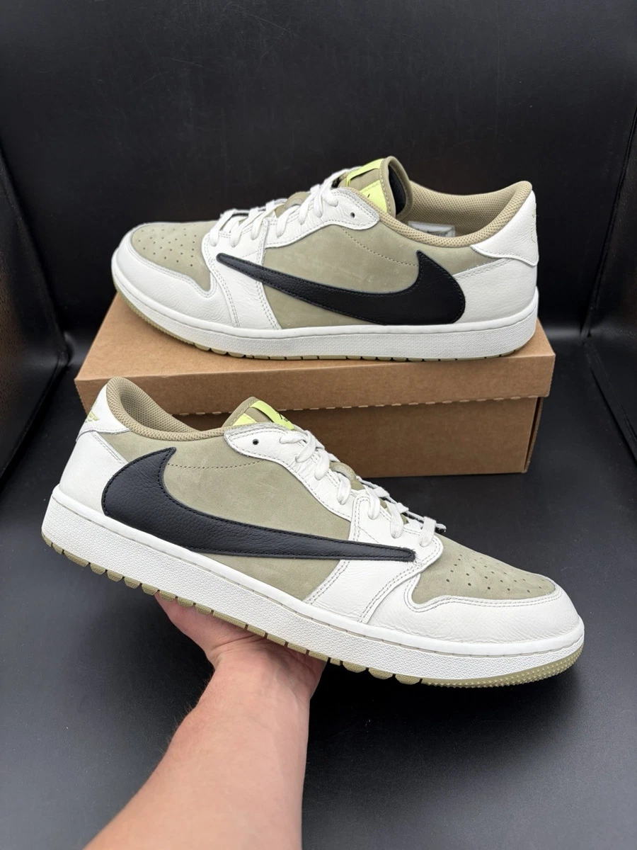 Las mejores ofertas en Jordan 1 Low Golf x Travis Scott Neutral