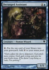MTG 4x DERANGED ASSISTANT - CRAZY ASSISTENT -...