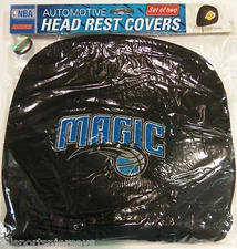 NBA Orlando Magic Embroidered Logo on Headrest Covers Set of 2 by ProMark