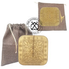 Handmade Sundial Clock for Garden Yard Outdoor Garden Sundial With Jute Case