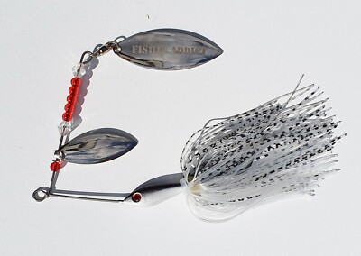 Spinbait Spinner Nano | Salzpfeffer | PERCH Hechtbass | 16g Fischsüchtiger