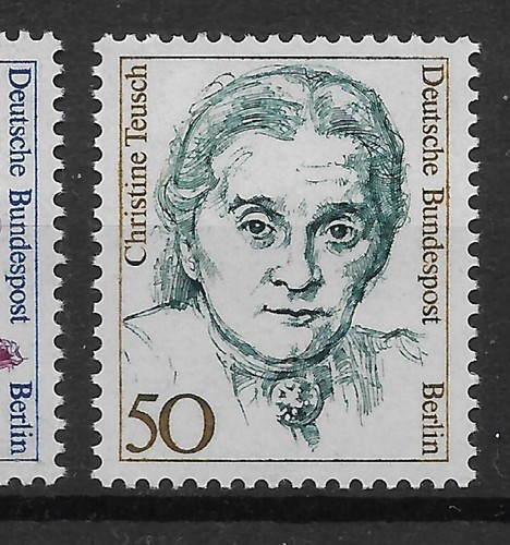 Berlin 1986 ** Satz Freimarken Dauerserie Frauen der deutschen Geschichte 02499D - Bild 6 von 18